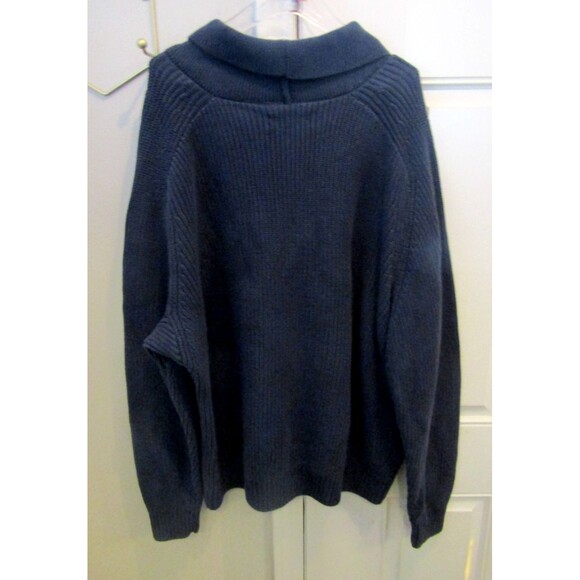 Duluth Trading Company Burly Retirment Cardigan Grandpa Sweater Shawl Collar 2XL - Picture 4 of 7